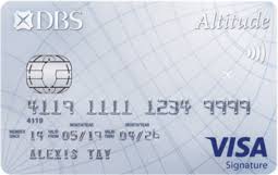 DBS Altitude visa signature card