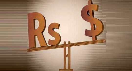 INDIAN RUPEE Raises 10 Paise against Dollar 